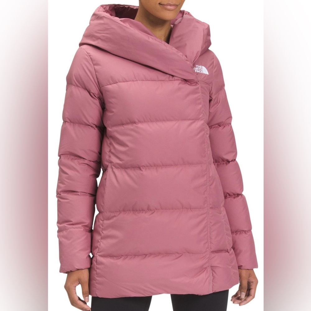 North Face Mesa Rose Bagley Water Repellent 550 Fill Power Down Jacket - Small